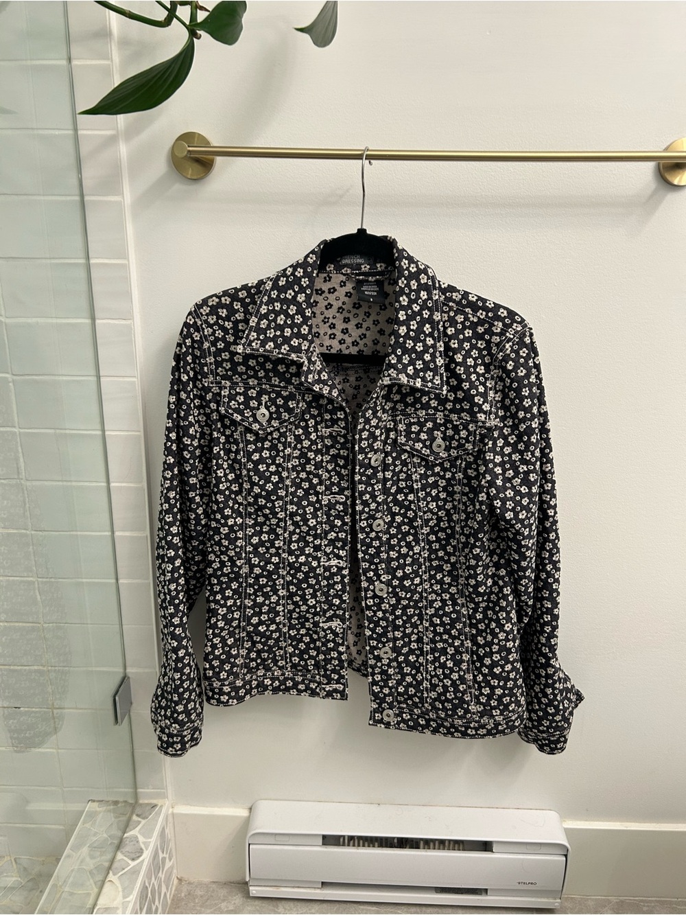 Vintage Y2K Floral Denim Jacket